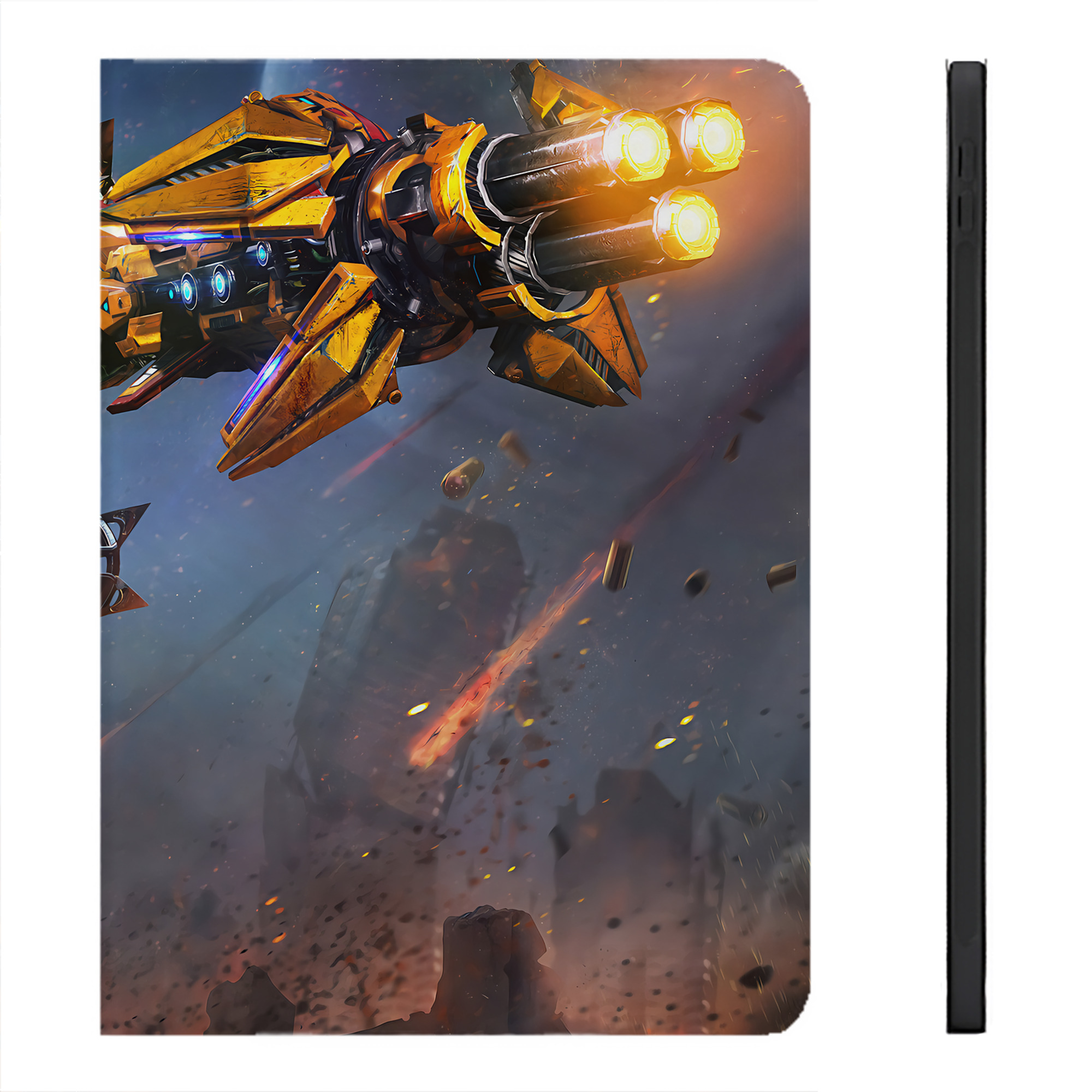 （画像用） Transformers トランスフォーマー IPadケース ペンホルダー付き ブックスタイルデザイン